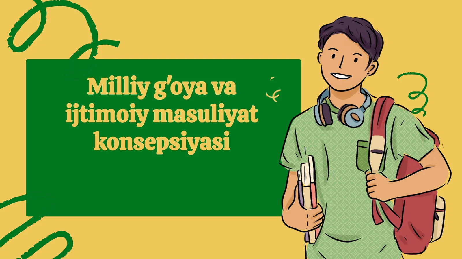 Milliy g'oya va ijtimoiy masuliyat konsepsiyasi