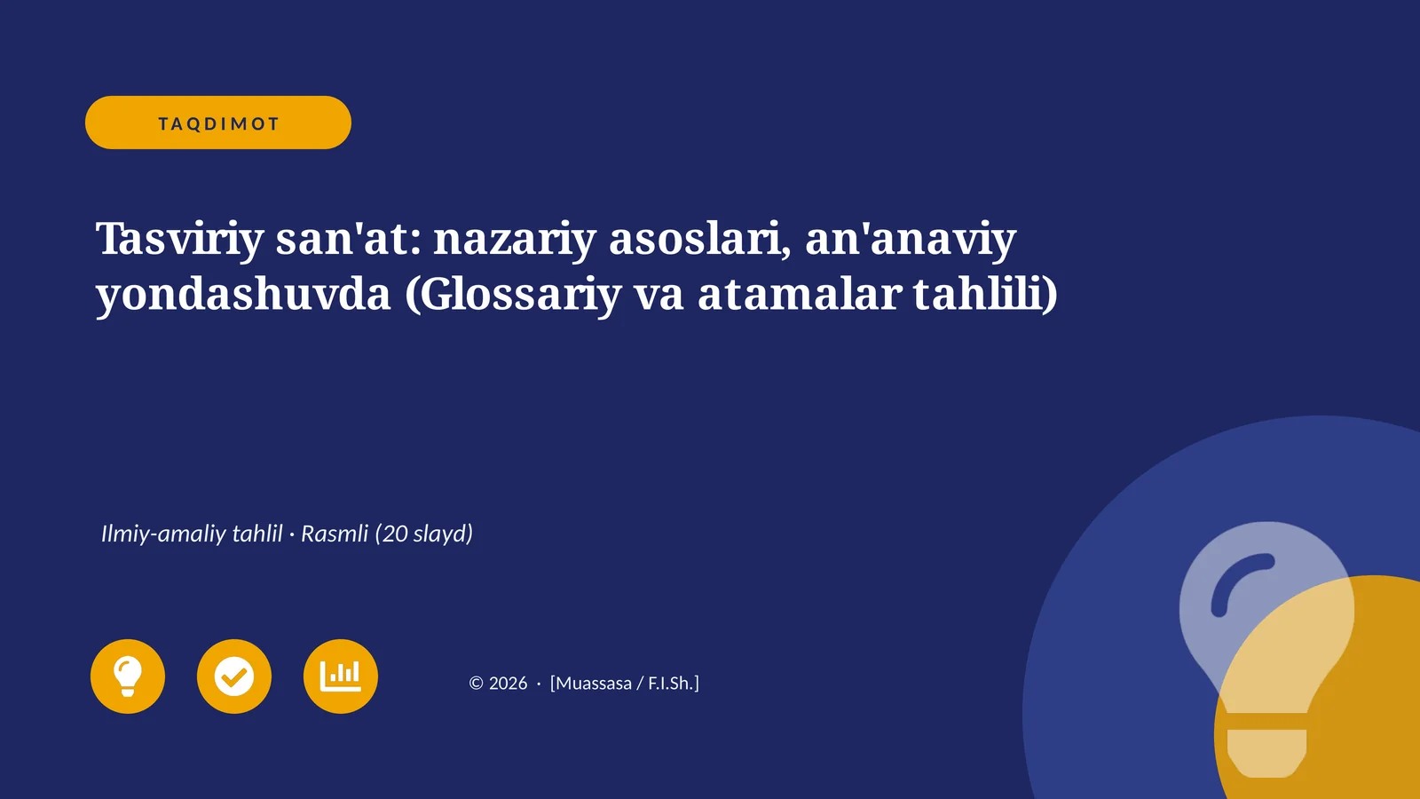 Tasviriy san'at: nazariy asoslari, an'anaviy yondashuvda