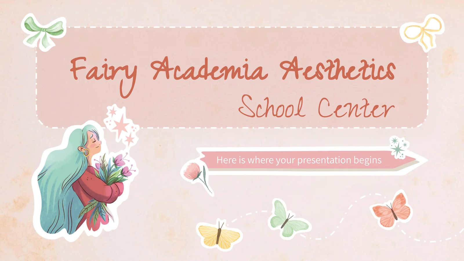 Fairy Academia AestheticsSchool Center