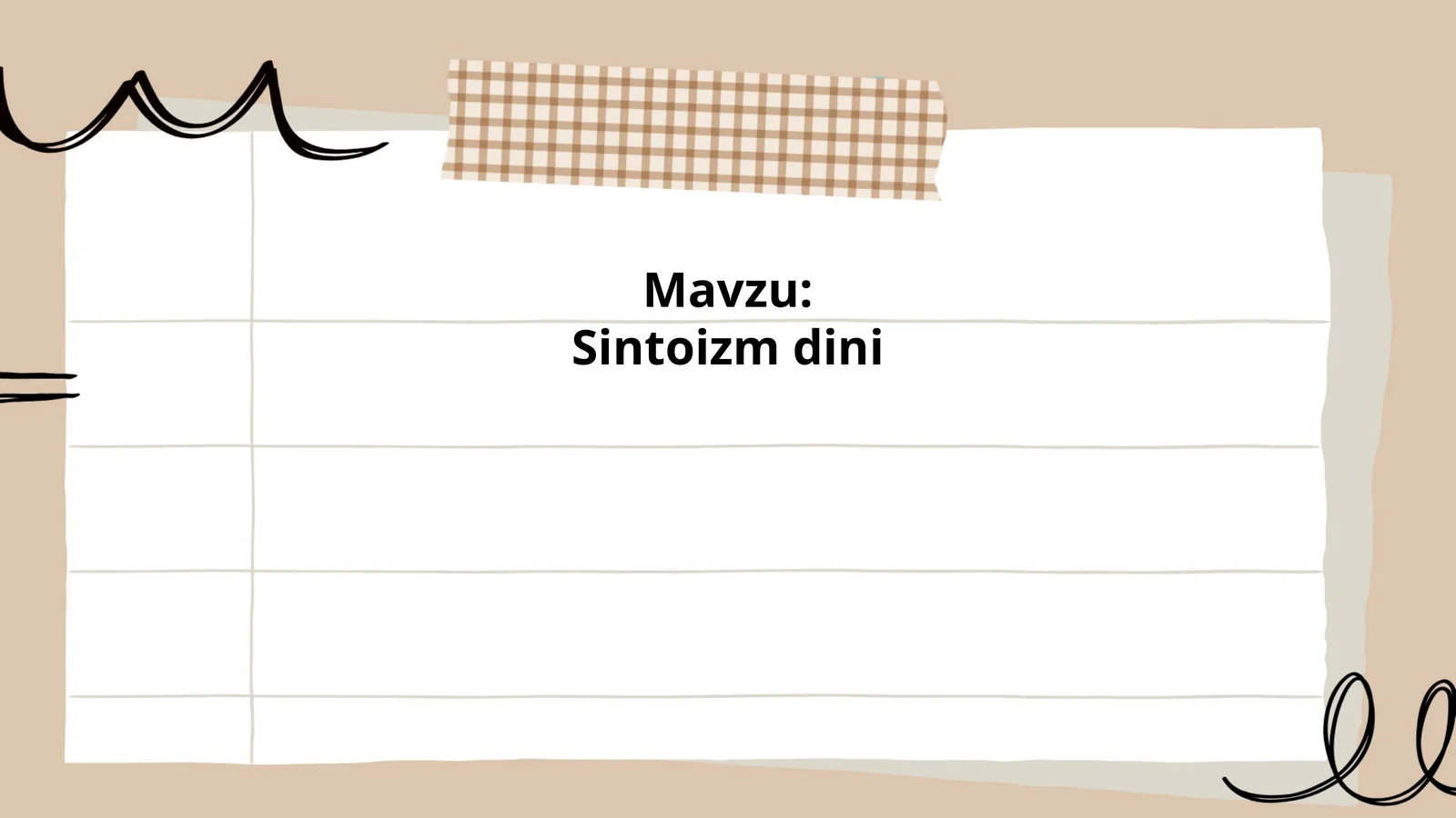 Sintoizm dini