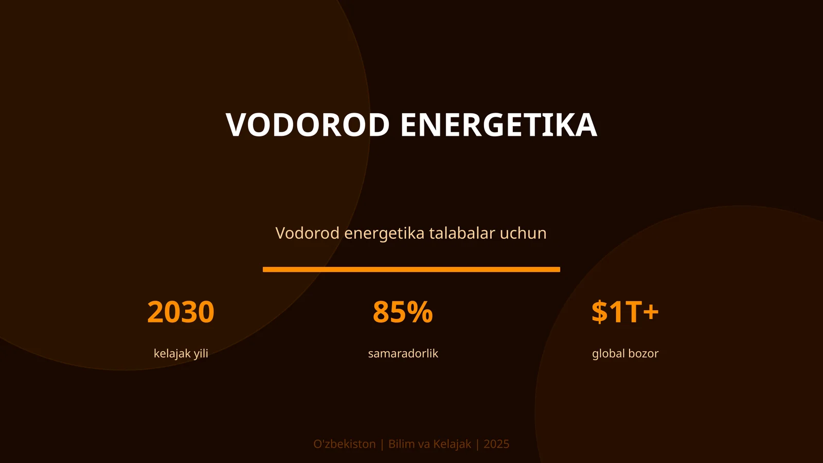 Vodorod energetika