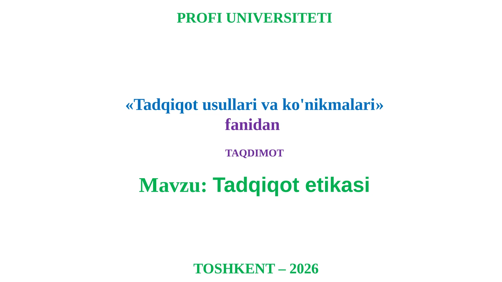 Tadqiqot etikasi