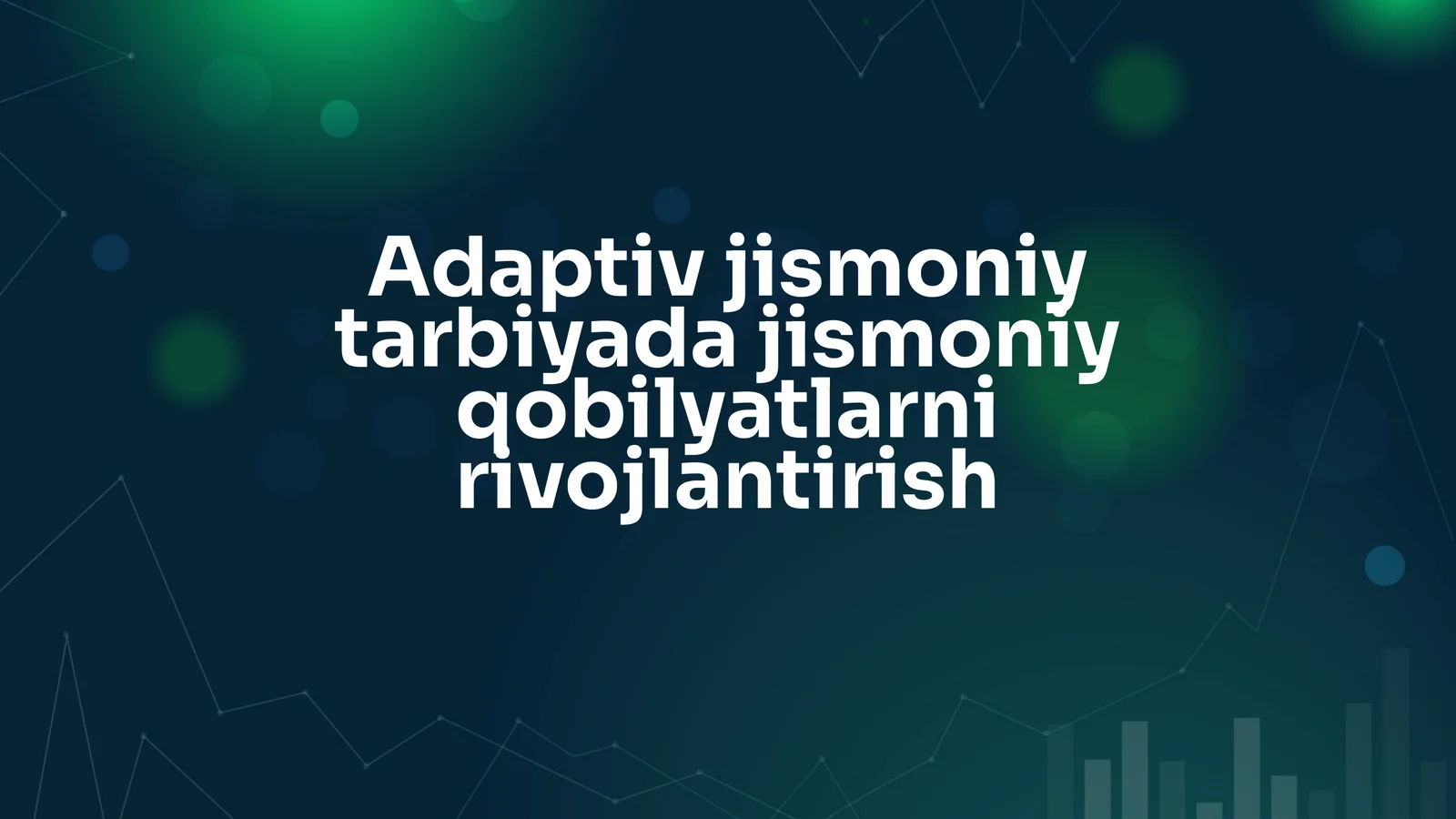 Adaptiv jismoniy tarbiya dasturlari