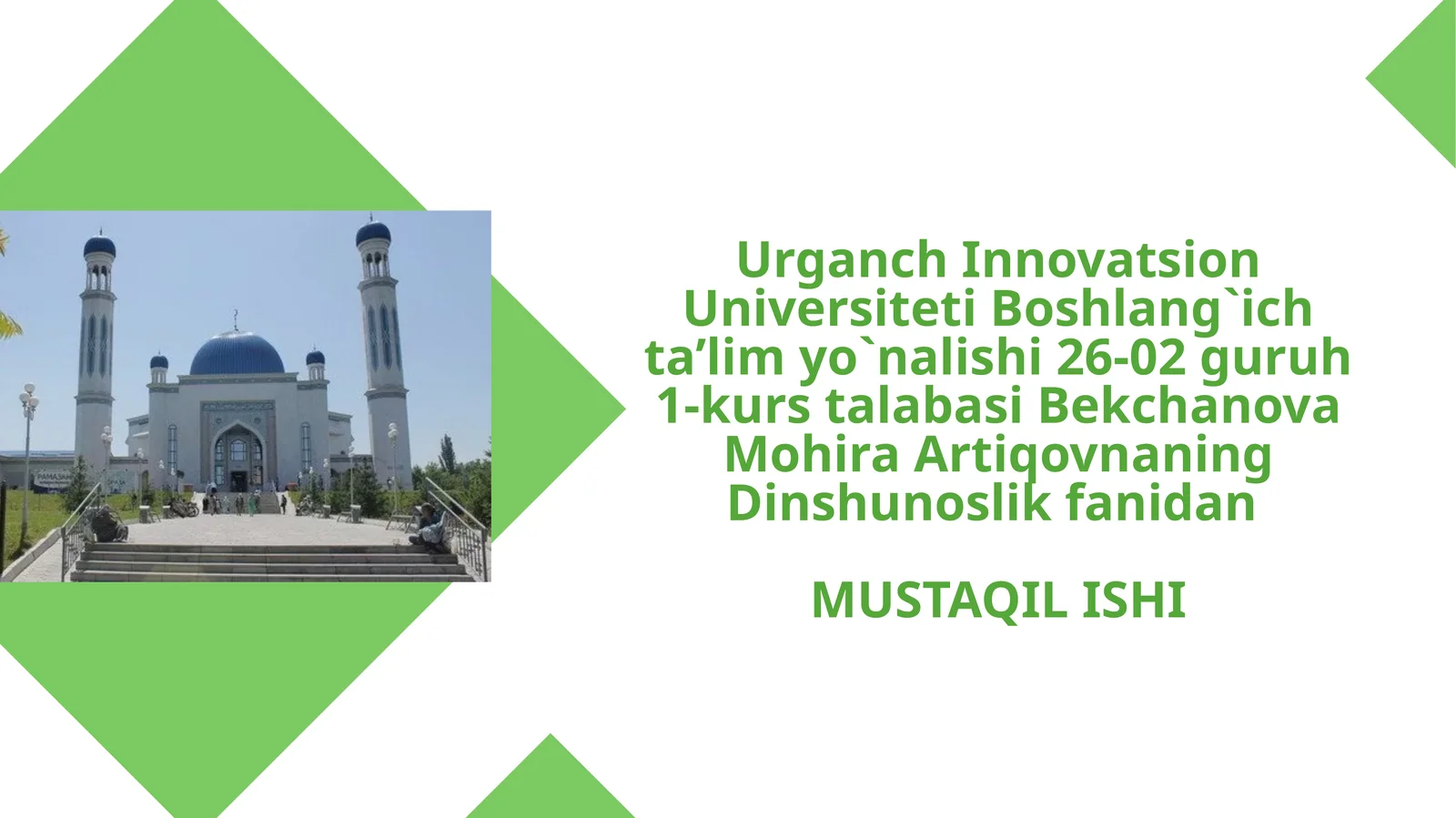 O‘zbekistonda konfessiyalararo diniy bag‘rikenglikning tarixiy tajribasi
